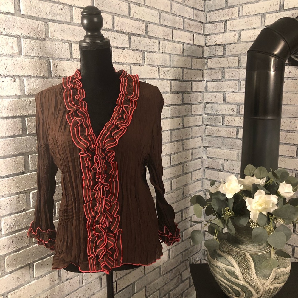 JAIPUR Women’s V Neckline Blouse